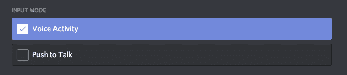 discord voice activity