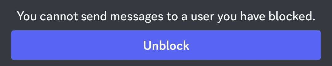 unblock